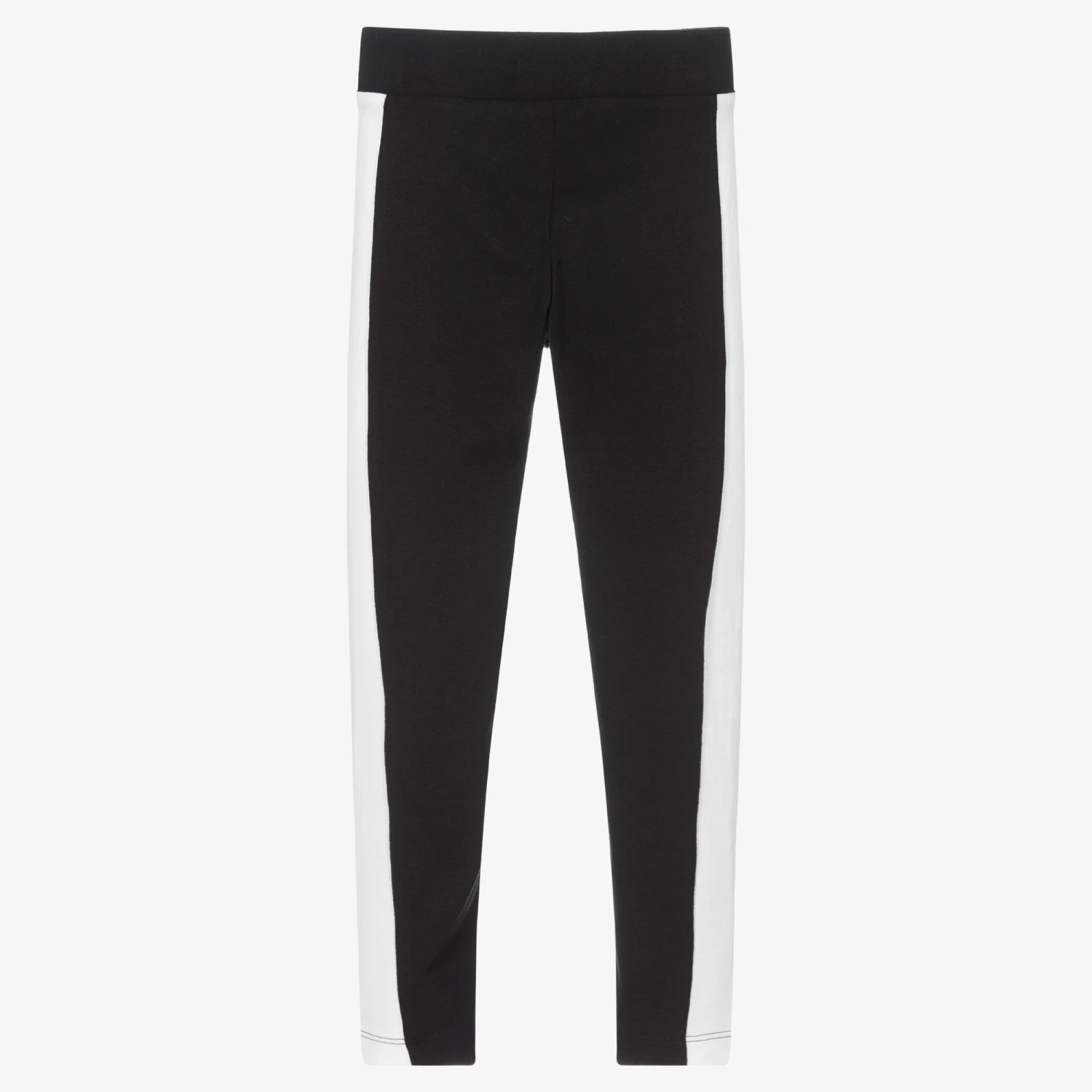 Calvin Klein Jeans Girls Black & White Leggings 2 Calvin Klein Jeans Girls Black & White Leggings - Image 2