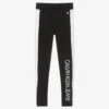 Calvin Klein Jeans Girls Black & White Leggings