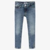 Calvin Klein Jeans Girls Blue Denim Skinny Jeans