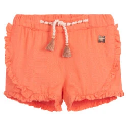 Carrement Beau Carrément Beau Girls Orange Frill Shorts