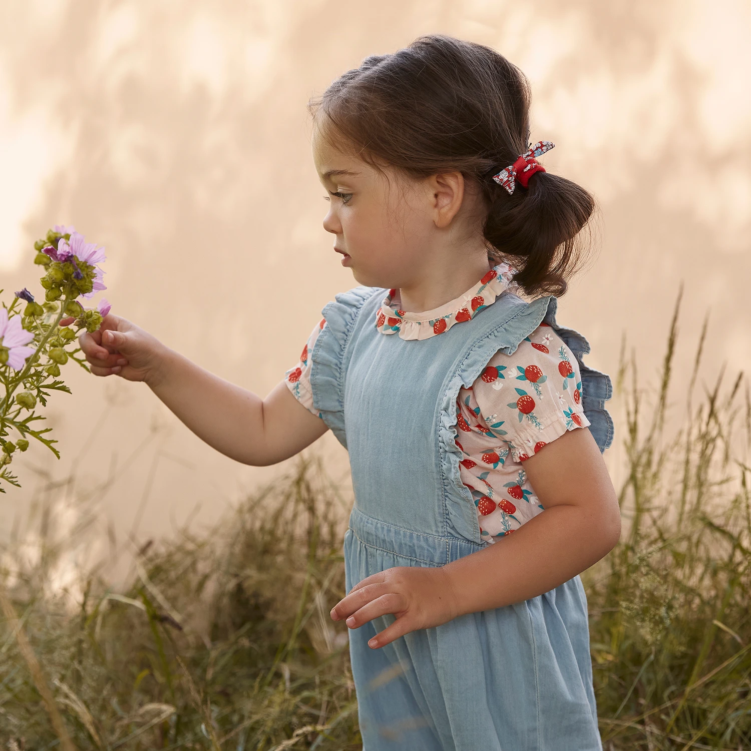Carrement Beau Carrément Beau Girls Pink Cotton Blouse 2 Carrement Beau Carrément Beau Girls Pink Cotton Blouse - Image 2