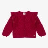 Carrement Beau Carrément Beau Girls Pink Glitter Cardigan