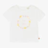 Carrement Beau Carrément Beau Girls White Flower & Lemon T-Shirt
