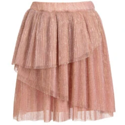 Carrement Beau Carrément Beau Glittery Pink Tulle Skirt