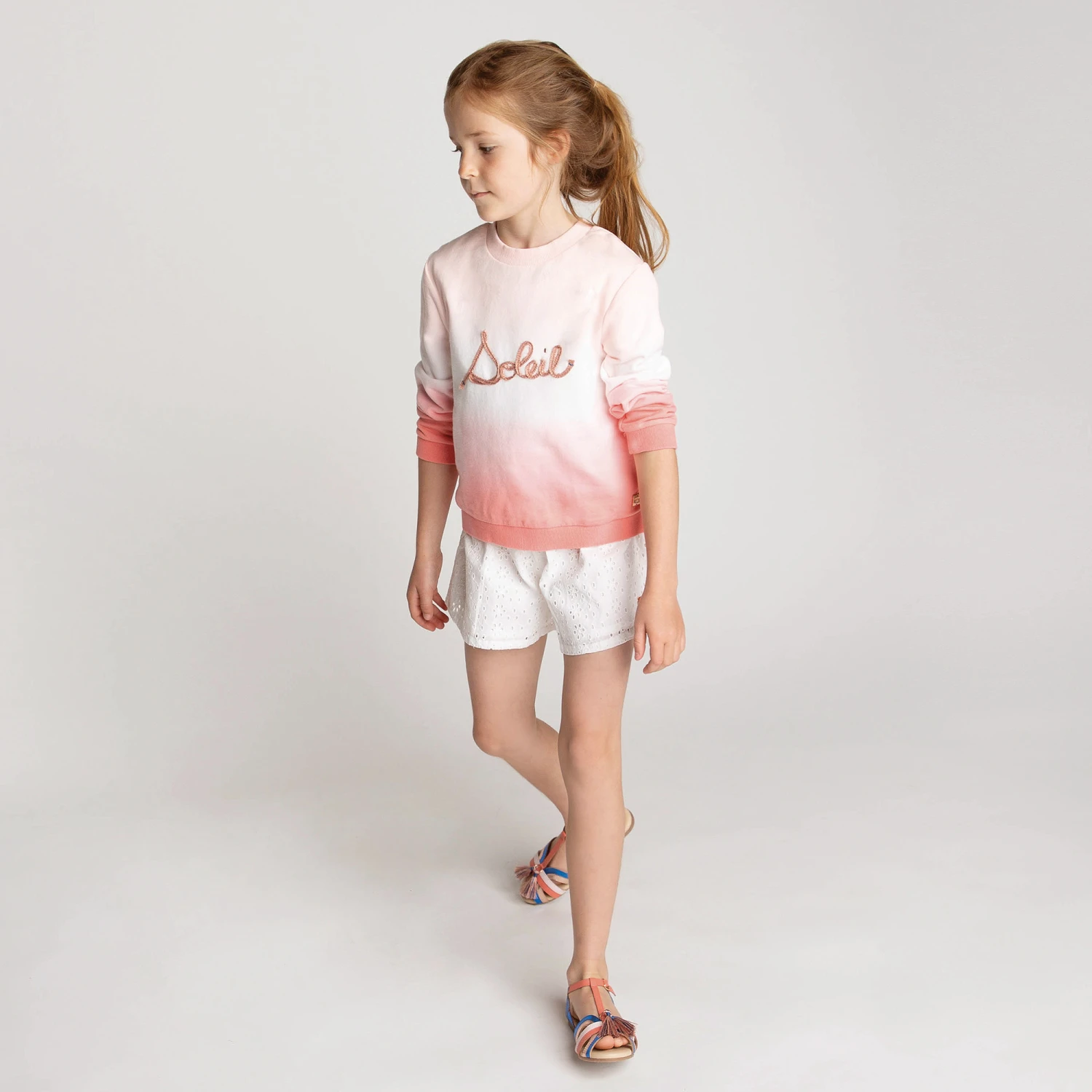 Carrement Beau Carrément Beau Pink Organic Cotton Sweatshirt 2 Carrement Beau Carrément Beau Pink Organic Cotton Sweatshirt - Image 2