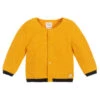 Carrement Beau Carrément Beau Yellow Organic Cotton Cardigan