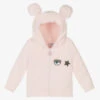 Chiara Ferragni Kids Girls Pink Eyestar Zip-Up Top