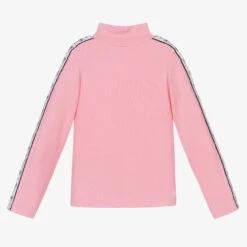 Chiara Ferragni Kids Girls Pink Logo Turtleneck Top -Deals Whimsy Collection Store chiara ferragni kids girls pink logo turtleneck top 463658 d11ac1a04059d5d9dd654582a399dd193659b442