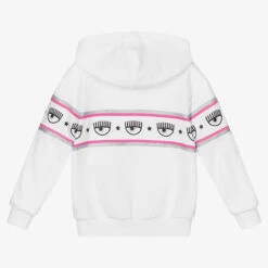 Chiara Ferragni Kids Girls White Logo Zip-Up Top -Deals Whimsy Collection Store chiara ferragni kids girls white logo zip up top 436087 38d97d277bbcb3b6163bd18d1a2f61b13cc3a8c4