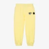 Chiara Ferragni Kids Girls Yellow Eyestar Cotton Joggers