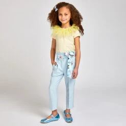 Childrensalon Occasions Girls Blue Viscose Trousers & Butterfly Belt 5 Childrensalon Occasions Girls Blue Viscose Trousers & Butterfly Belt -Deals Whimsy Collection Store childrensalon occasions girls blue viscose trousers butterfly belt 321956 cfe56206ffb1086be707a99d8f723a8a95df94ee outfit