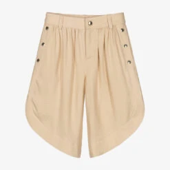 Chloé Girls Beige Tulip Culottes
