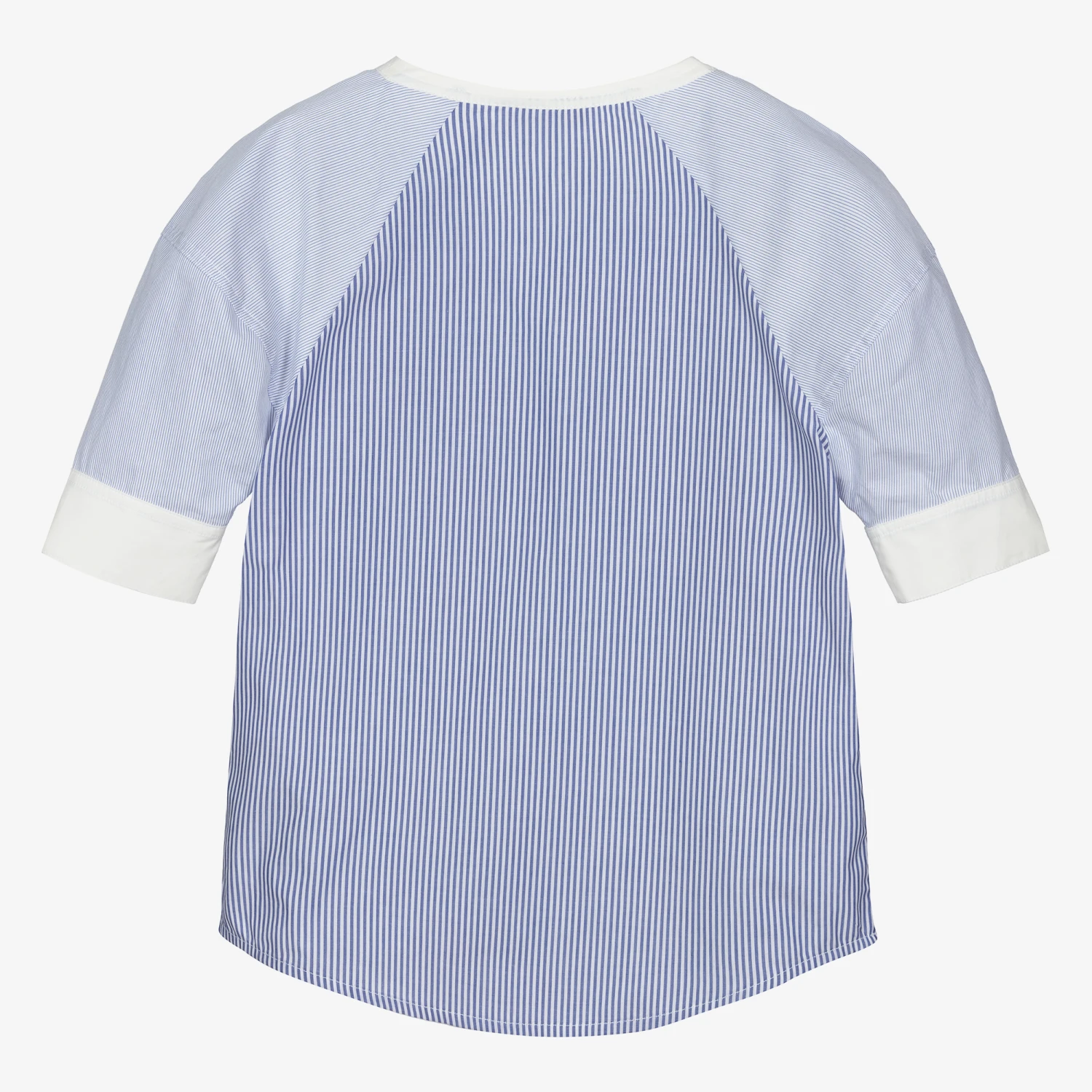 Chloé Girls Blue Striped Blouse 3 Chloé Girls Blue Striped Blouse - Image 3