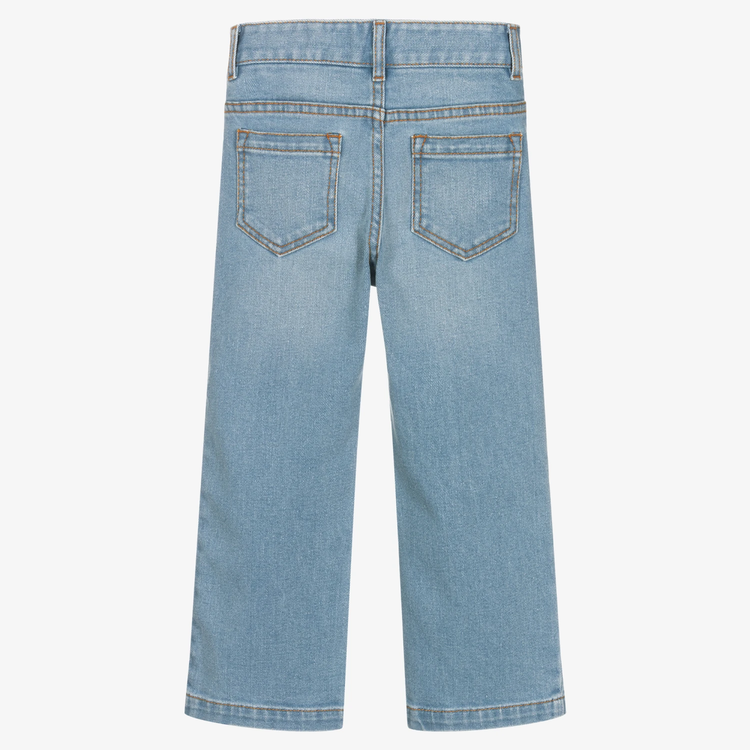 Chloé Girls Blue Wide-Leg Jeans 3 Chloé Girls Blue Wide-Leg Jeans - Image 3