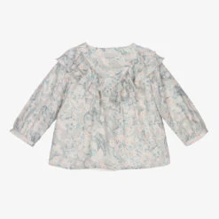 Chloé Girls Grey Floral Blouse -Deals Whimsy Collection Store chloe girls grey floral blouse 469498 0352e03995d3b09c6538fe4c84435b29f31da0eb