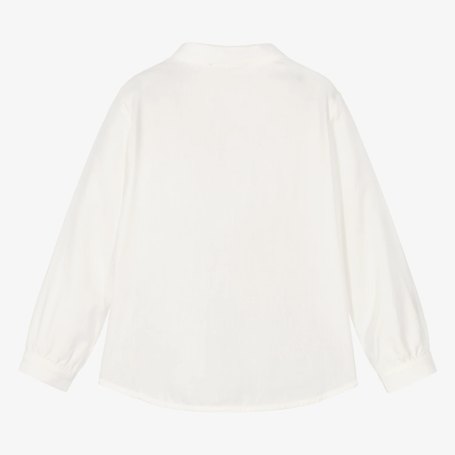 Chloé Girls Ivory Cotton Blouse 3 Chloé Girls Ivory Cotton Blouse - Image 3