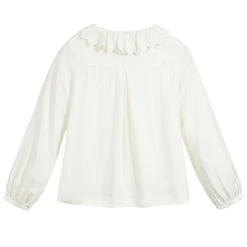 Chloé Girls Ivory Viscose Blouse -Deals Whimsy Collection Store chloe girls ivory viscose blouse 330723 c60086be3fd532d67b6c12a17fff3d9c35aabf77