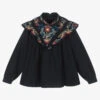 Chloé Girls Navy Blue Blouse