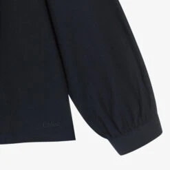 Chloé Girls Navy Blue Blouse -Deals Whimsy Collection Store chloe girls navy blue blouse 469537 c861f53eeb7ac81f0cb231b4ee619dd02b14d766