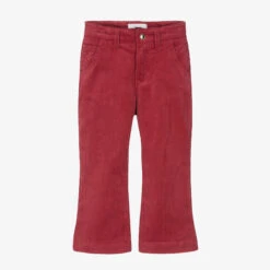 Chloé Girls Pink Corduroy Trousers