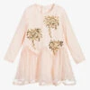 Chloé Girls Pink Silk Dress