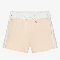 Chloé Girls Pink Sweatshirt Shorts