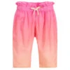 Chloé Pink & Orange Cotton Trousers