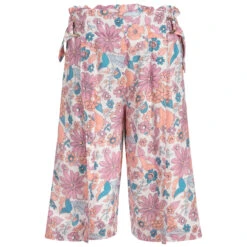 Chloé Pink & White Floral Culottes