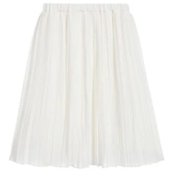 Chloé White & Gold Crêpe Skirt -Deals Whimsy Collection Store chloe white gold crepe skirt 330591 ad22dcc45bdcb5b415849a766cfc9acfb6e108df