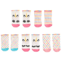 Cucamelon Cotton Unicorn Socks (5 Pairs)