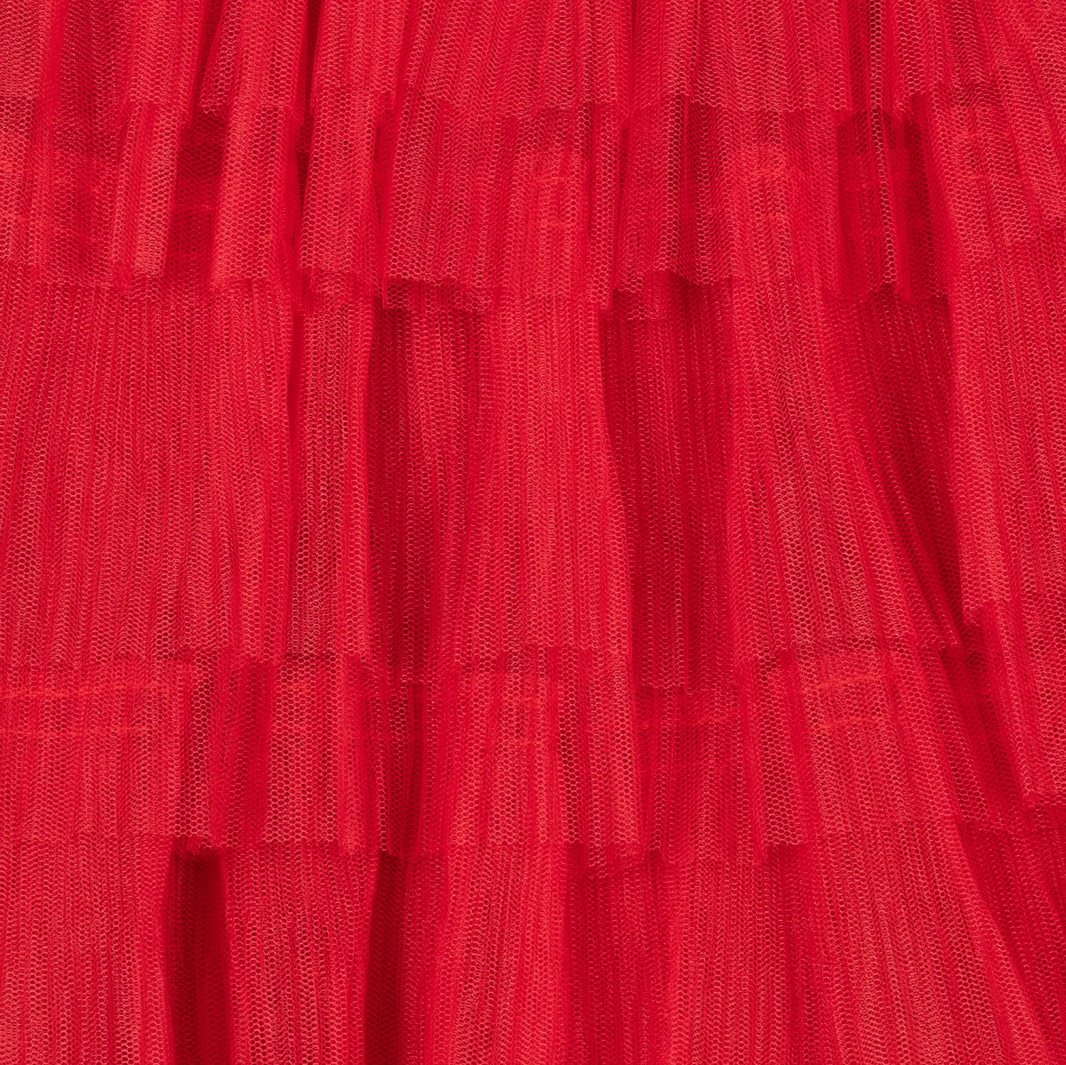 David Charles Girls Red Tulle Plissé Dress 3 David Charles Girls Red Tulle Plissé Dress - Image 3