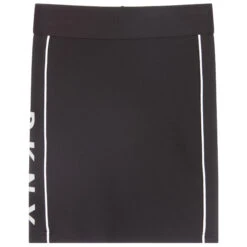 DKNY Black Logo Sporty Skirt