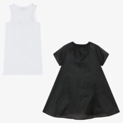 DKNY Girls Black & White Logo 2-in-1 Dress -Deals Whimsy Collection Store dkny girls black white logo 2 in 1 dress 503116 a805182081c7c37091ffe1ab2f3b5813b2295eaa