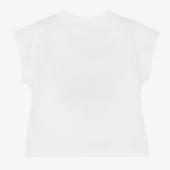 DKNY Girls White Cotton Slogan T-Shirt -Deals Whimsy Collection Store dkny girls white cotton slogan t shirt 503162 5750b056a43eed9290582831429e3d71053f6d7f