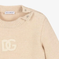 Dolce & Gabbana Beige Knitted Wool DG Sweater 5 Dolce & Gabbana Beige Knitted Wool DG Sweater -Deals Whimsy Collection Store dolce gabbana beige knitted wool dg sweater 460303 eb3b70306f23e1e1ce7ea91f2578b4f7890822f6