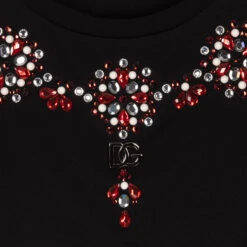 Dolce & Gabbana Girls Black Rhinestone T-Shirt -Deals Whimsy Collection Store dolce gabbana girls black rhinestone t shirt 447176 acaf998a4e2b1514a93d46f89660f257051a9fb9