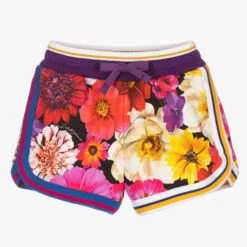 Dolce & Gabbana Girls Floral Jersey Shorts