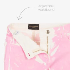 Dolce & Gabbana Girls Pink Painted Denim Jeans -Deals Whimsy Collection Store dolce gabbana girls pink painted denim jeans 486644 98a4118e6e3a25f1579f81d3b61b3eca96b3b7cc