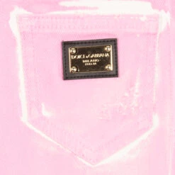 Dolce & Gabbana Girls Pink Painted Denim Jeans -Deals Whimsy Collection Store dolce gabbana girls pink painted denim jeans 486644 a8d012e75b6ce70cca79a6ac5990d62bc514c005