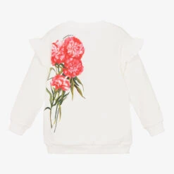 Dolce & Gabbana Girls White Cotton Carnation Sweatshirt -Deals Whimsy Collection Store dolce gabbana girls white cotton carnation sweatshirt 486733 ade88ecaeacdfb88f8e4f8468d3b7d16aa9d1c41