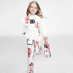 Dolce & Gabbana Girls White Cotton Carnation Sweatshirt -Deals Whimsy Collection Store dolce gabbana girls white cotton carnation sweatshirt 486733 e9d90546df48a1b46960db98dc8b36bc12c7b070 outfit