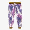 Dolce & Gabbana Girls Wisteria Cotton Joggers