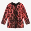 Dolce & Gabbana Red Mohair Wool Cardigan