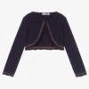 Dr. Kid Blue Knitted Bolero Cardigan