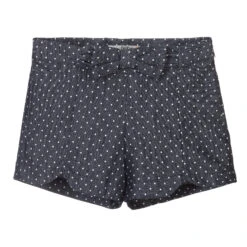 Dr. Kid Girls Blue Cotton Shorts