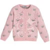 Dr. Kid Girls Pink & Silver Cardigan