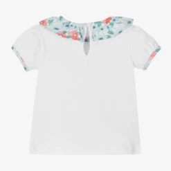 Dr. Kid Girls White Cotton Floral T-Shirt 4 Dr. Kid Girls White Cotton Floral T-Shirt -Deals Whimsy Collection Store dr kid girls white cotton floral t shirt 495644 b293f855afeb2844328f0031ee9141b6c4013f1c