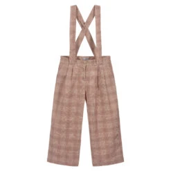 Dr. Kid Pink Check Trousers