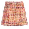 EIRENE Girls Pink Tweed Skirt
