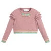 EIRENE Pink Knit Bow Sweater